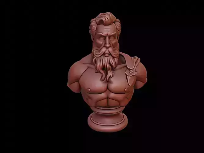 Poseidon Bust