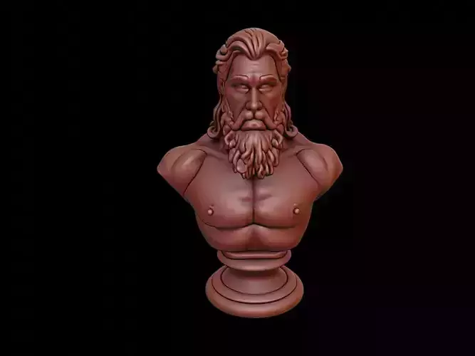 Poseidon Bust