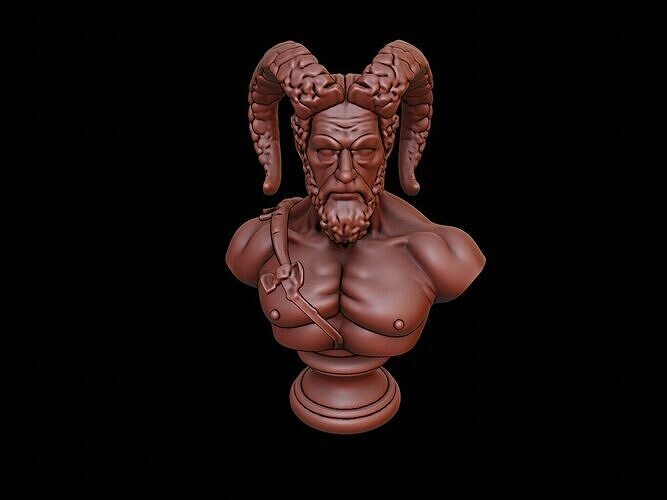 Prometheus Bust 3D print model