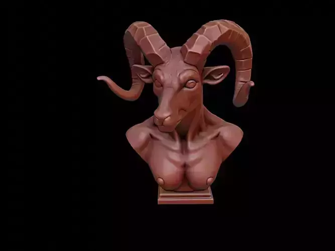 Satyr Bust