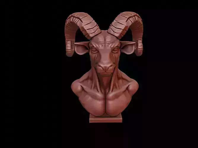Satyr Bust