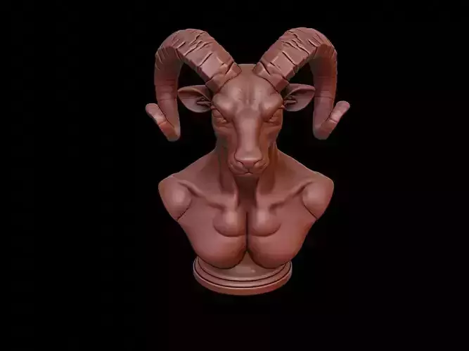 Satyr Bust