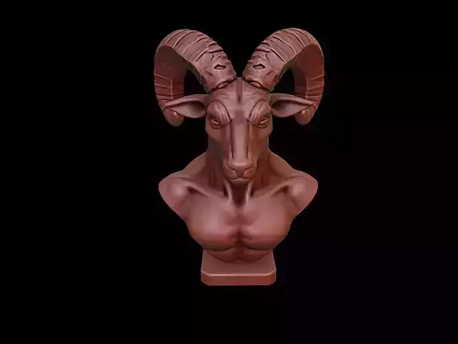 Satyr Bust