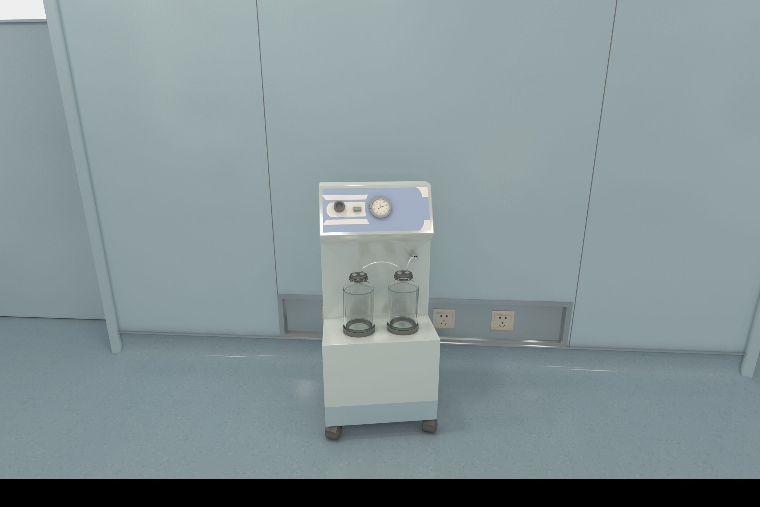 Medical Operating Room 3D model_6