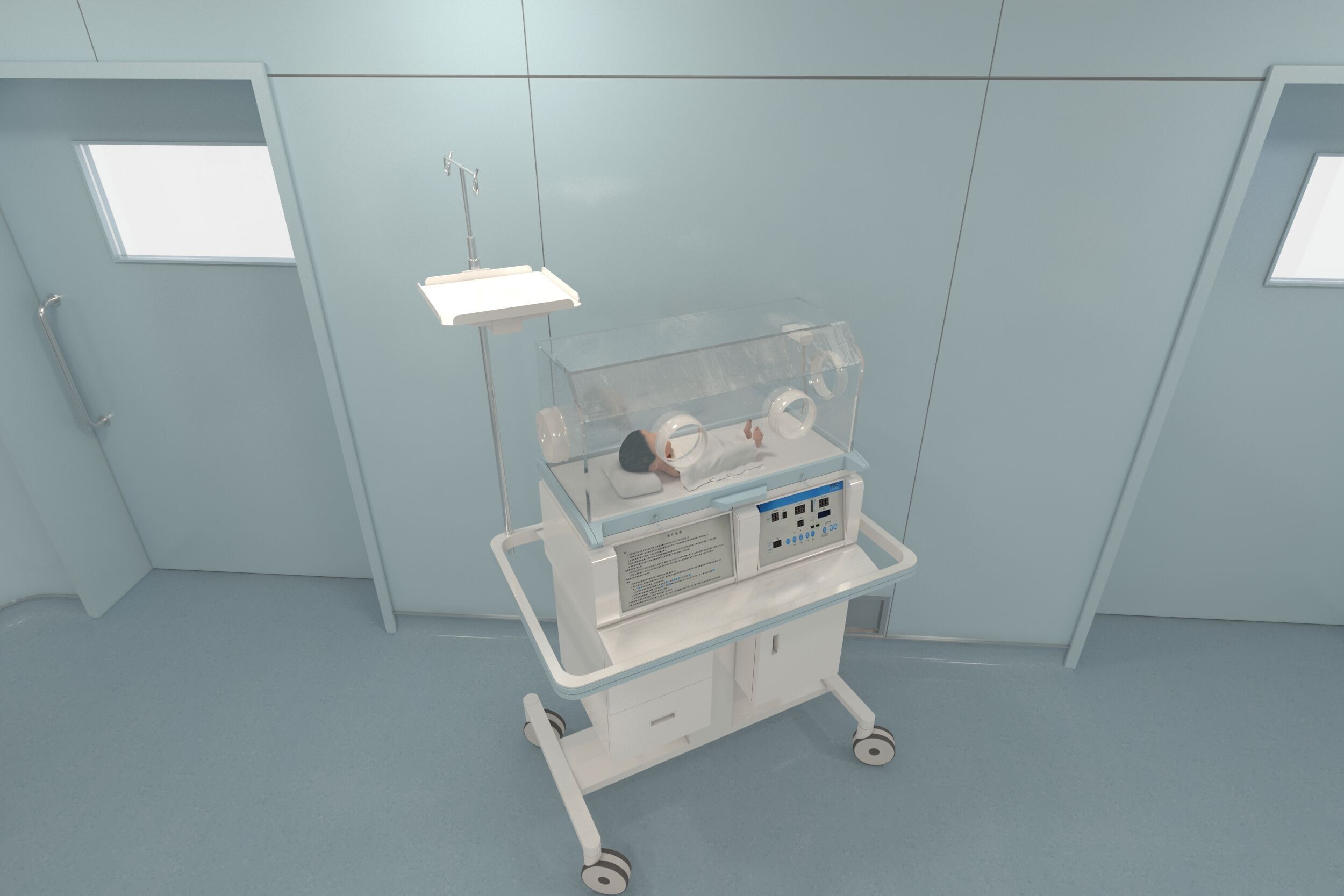 Medical Operating Room 3D model_8