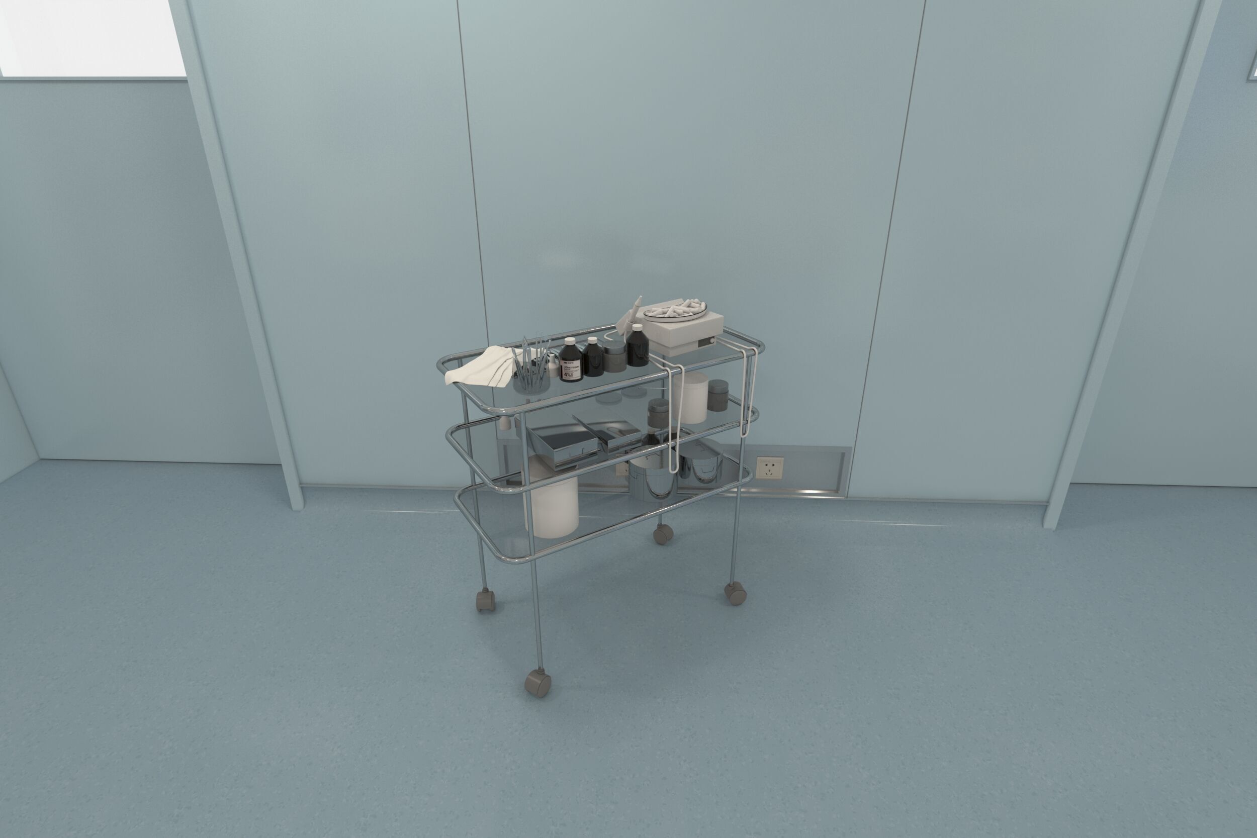 Medical Operating Room 3D model_19