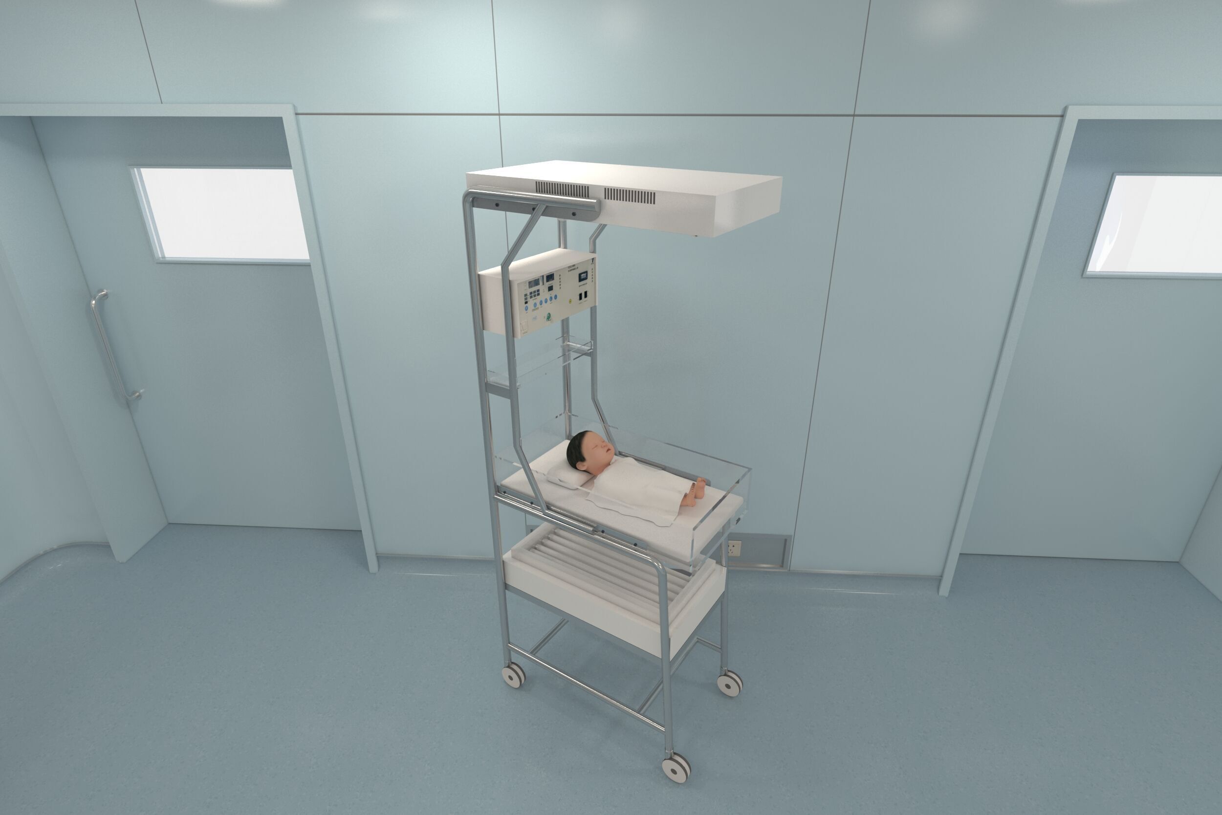 Medical Operating Room 3D model_12