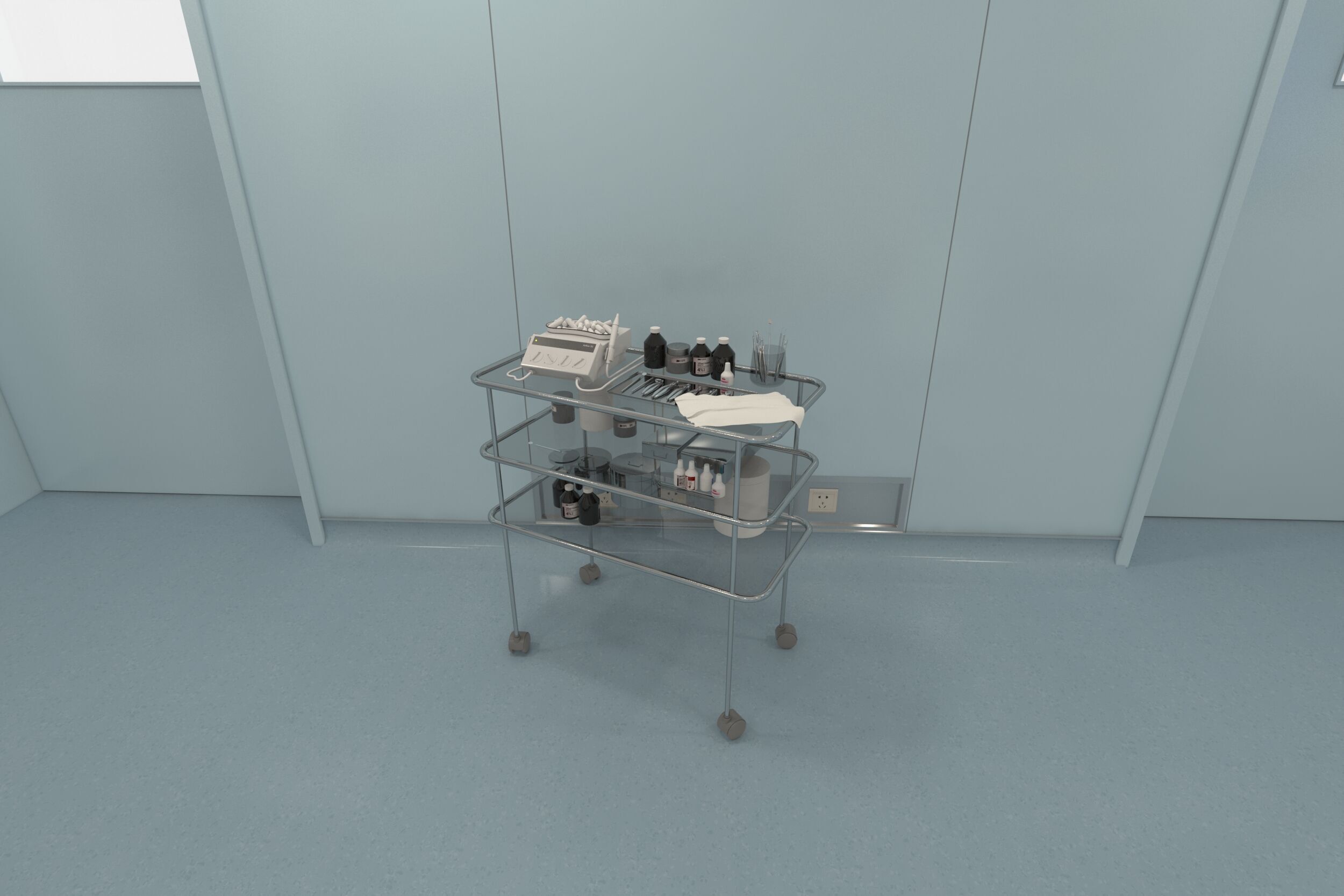 Medical Operating Room 3D model_16