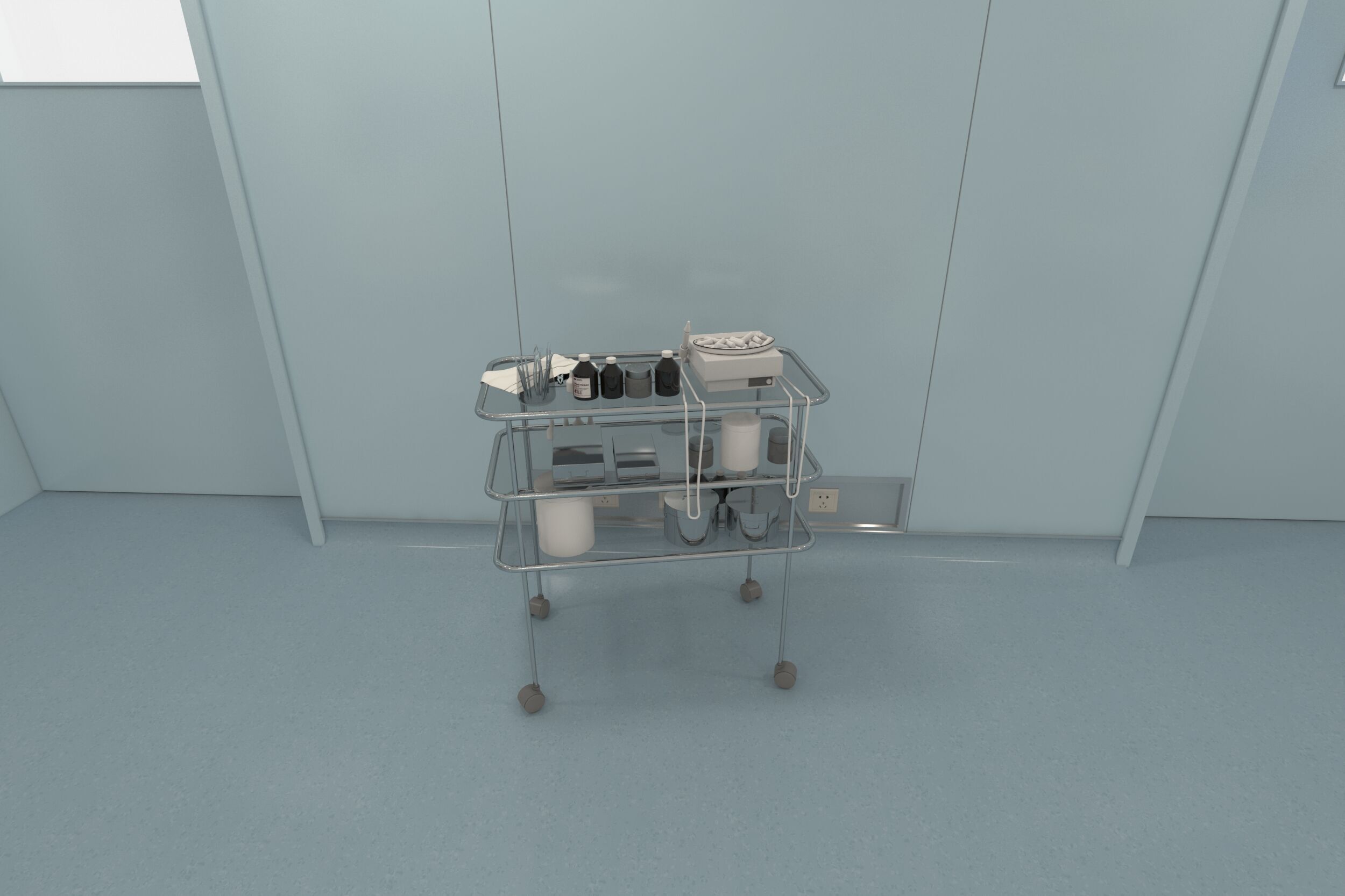 Medical Operating Room 3D model_20