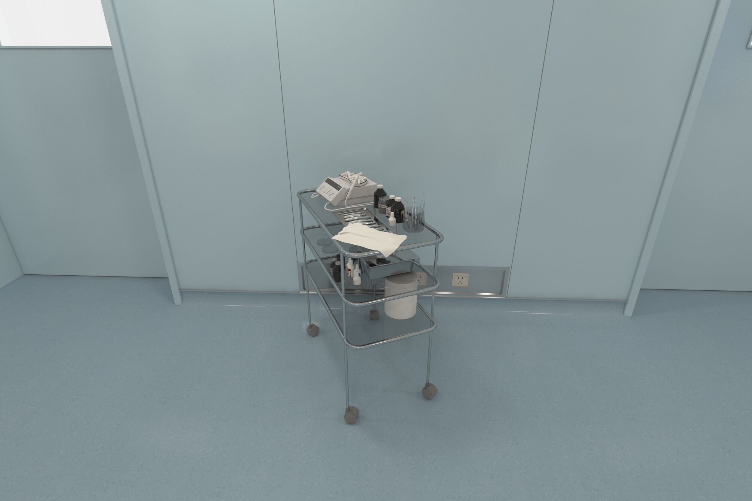 Medical Operating Room 3D model_17