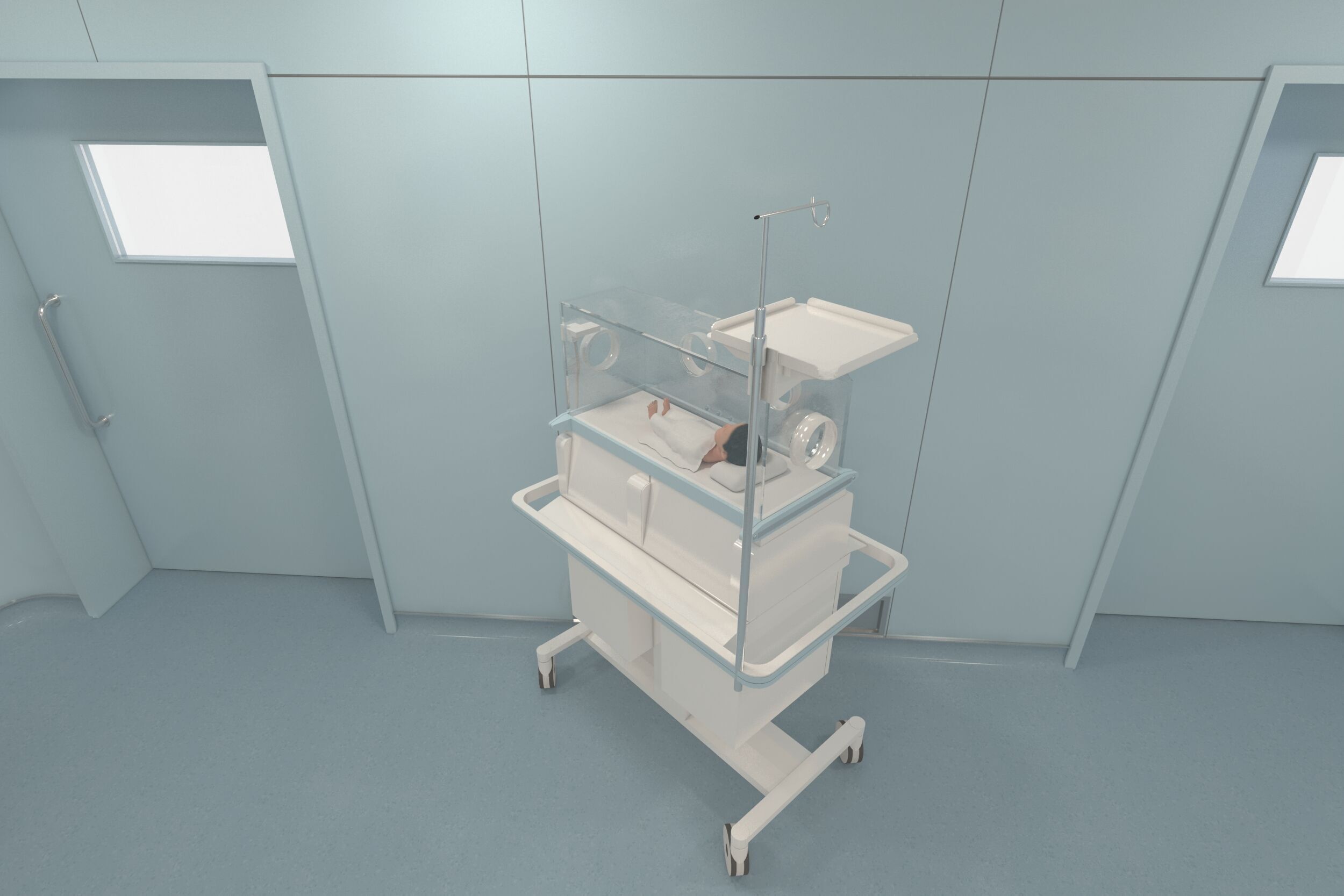 Medical Operating Room 3D model_9