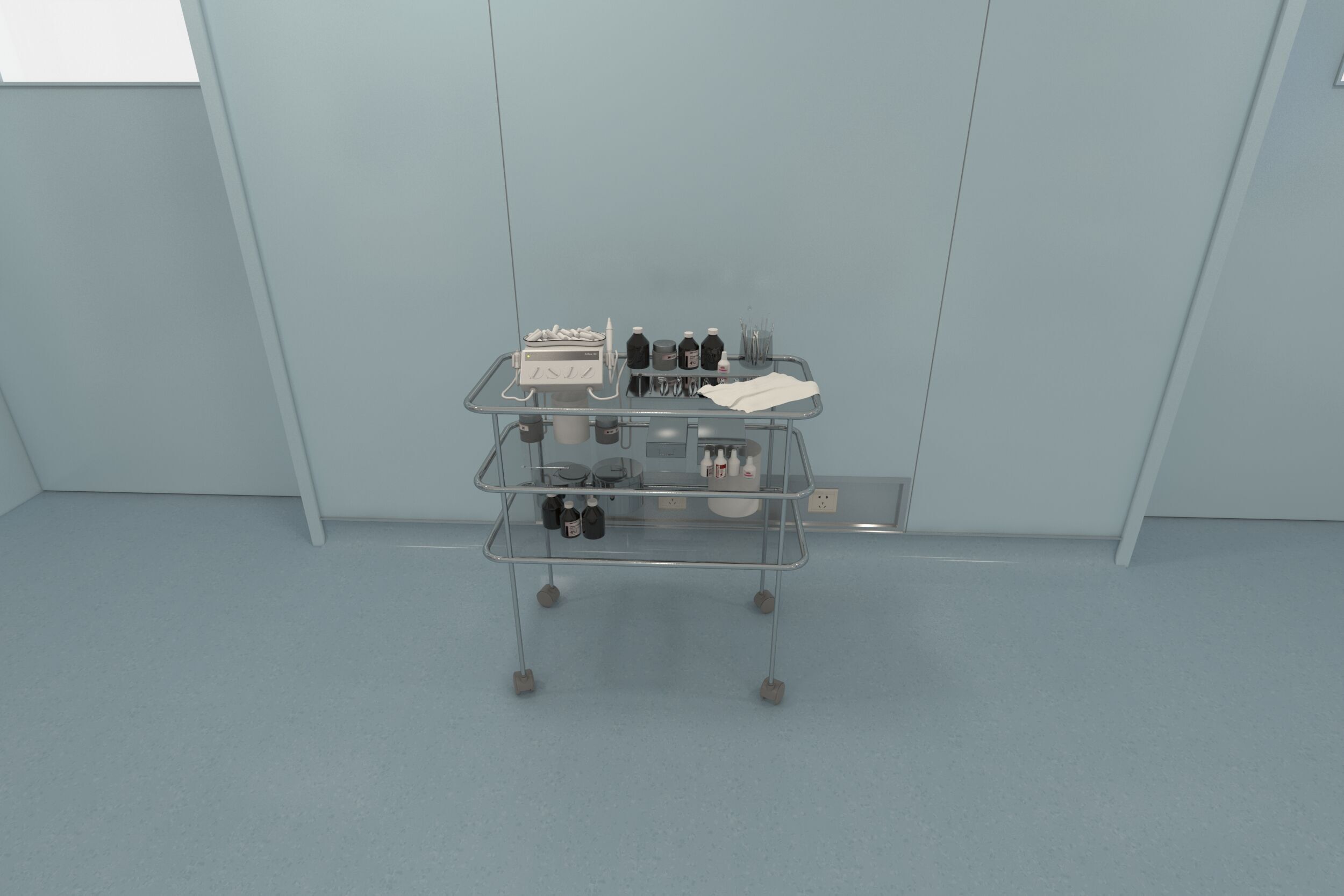 Medical Operating Room 3D model_15