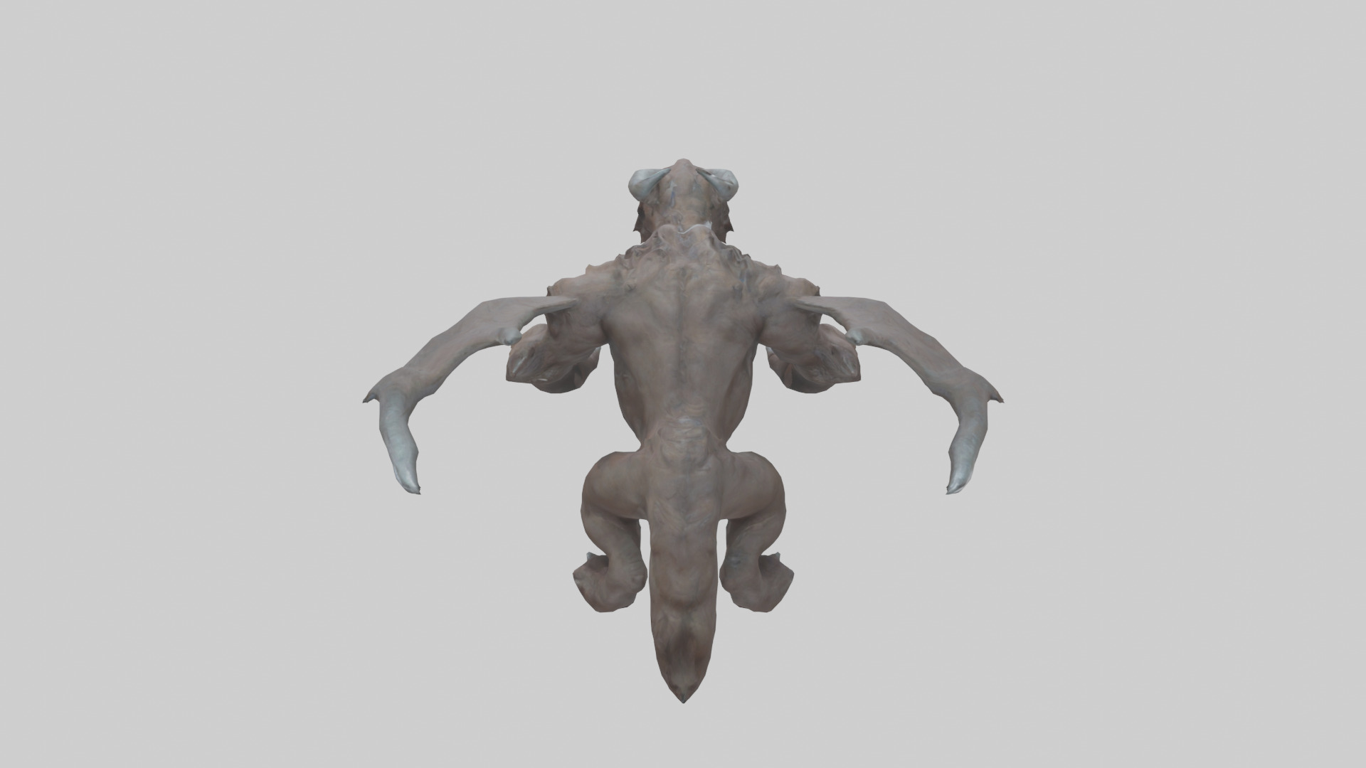 Doom Beast model Low-poly 3D model_25
