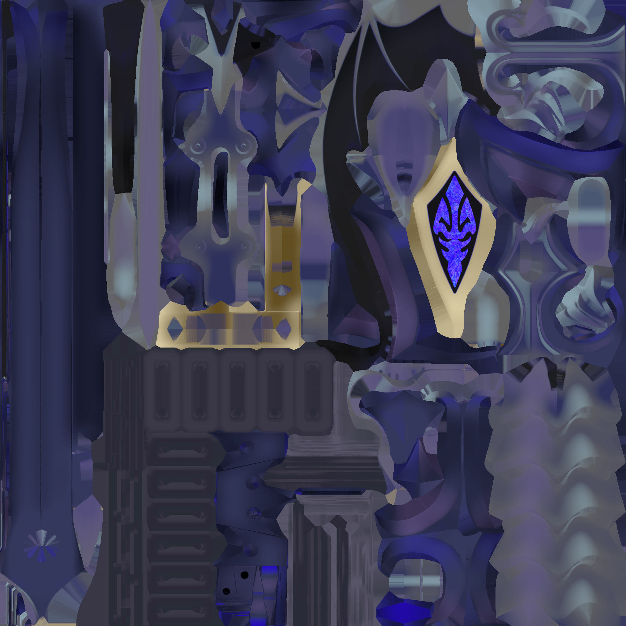 Oblivion Low-poly 3D model_5