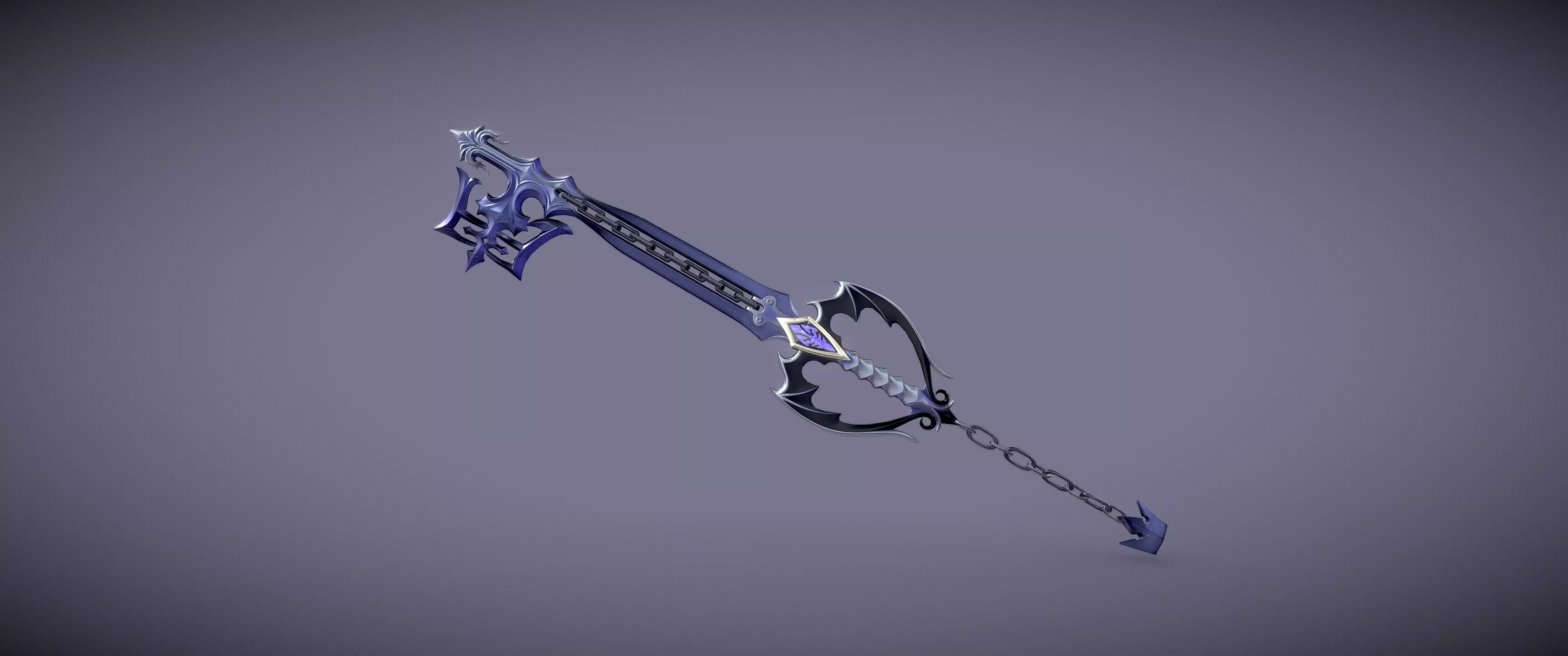 Oblivion Low-poly 3D model_0