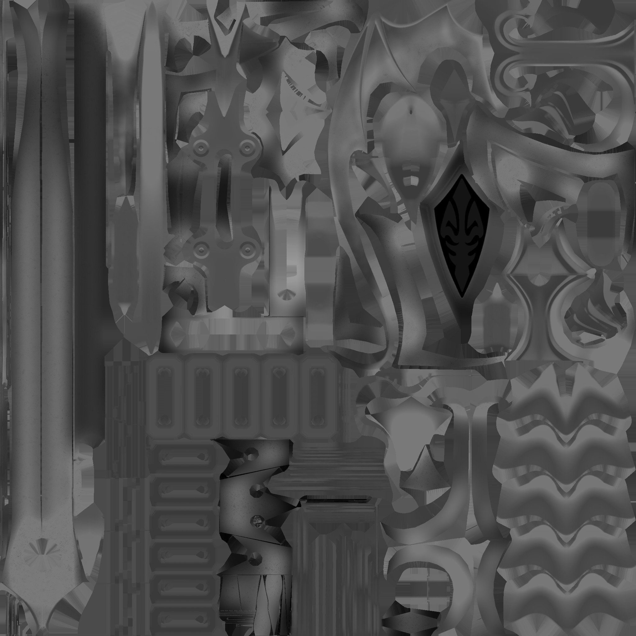 Oblivion Low-poly 3D model_6