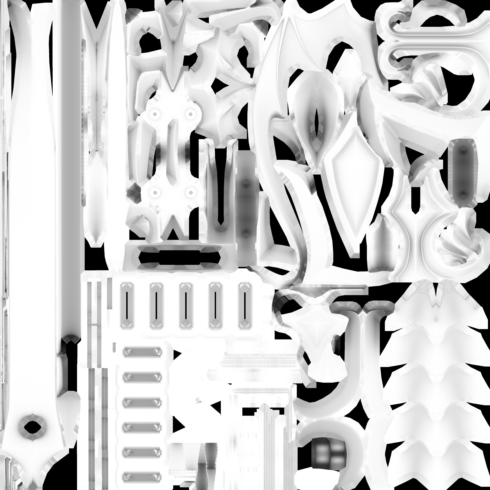 Oblivion Low-poly 3D model_9