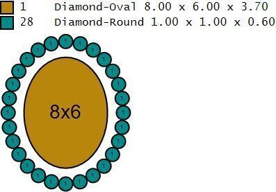 Emerald ring 3D print model_14