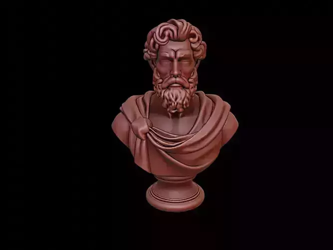 Uranus Bust 3D print model