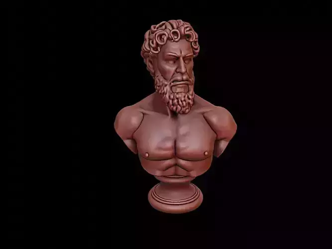 Uranus Bust 3D print model