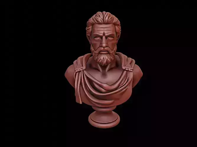 Uranus Bust 3D print model