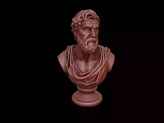 Uranus Bust 3D print model