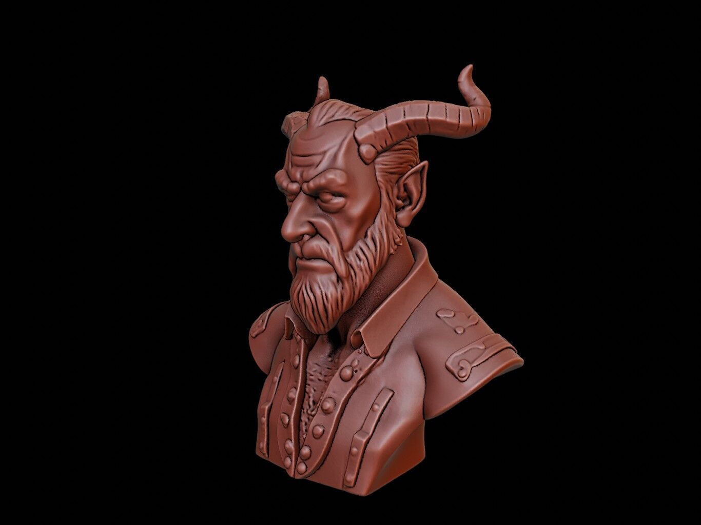 Ymir Bust 3D print model_2