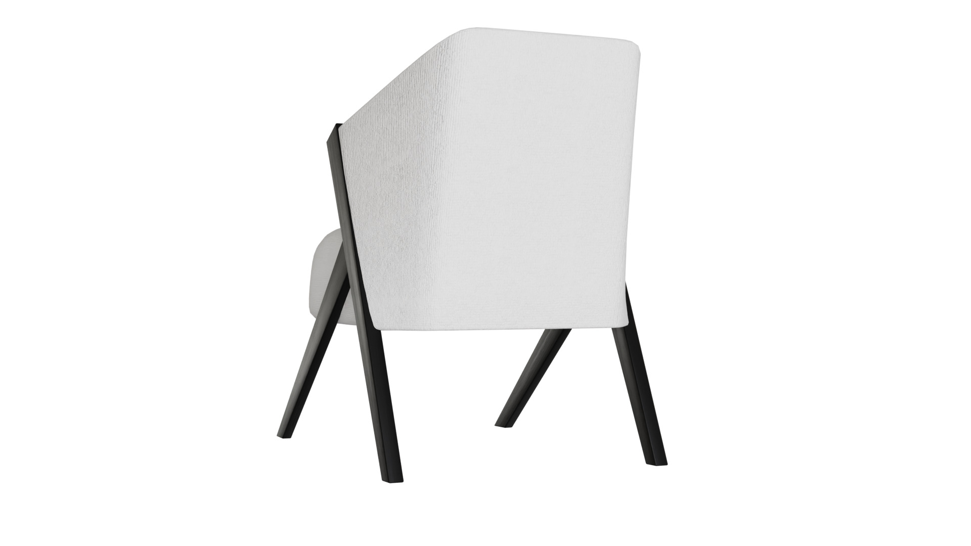 Fancy Chair Low-poly 3D model_31