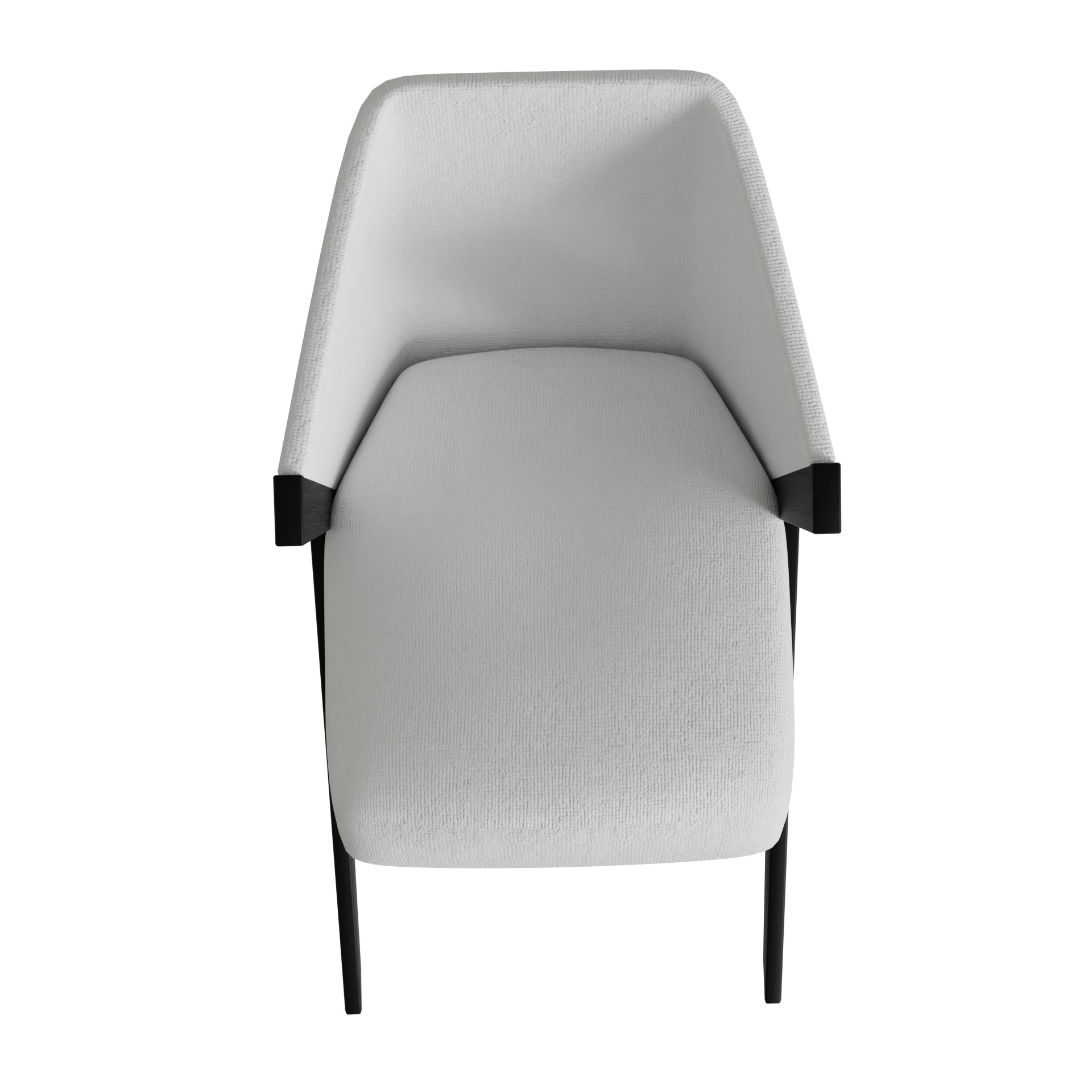 Fancy Chair Low-poly 3D model_3