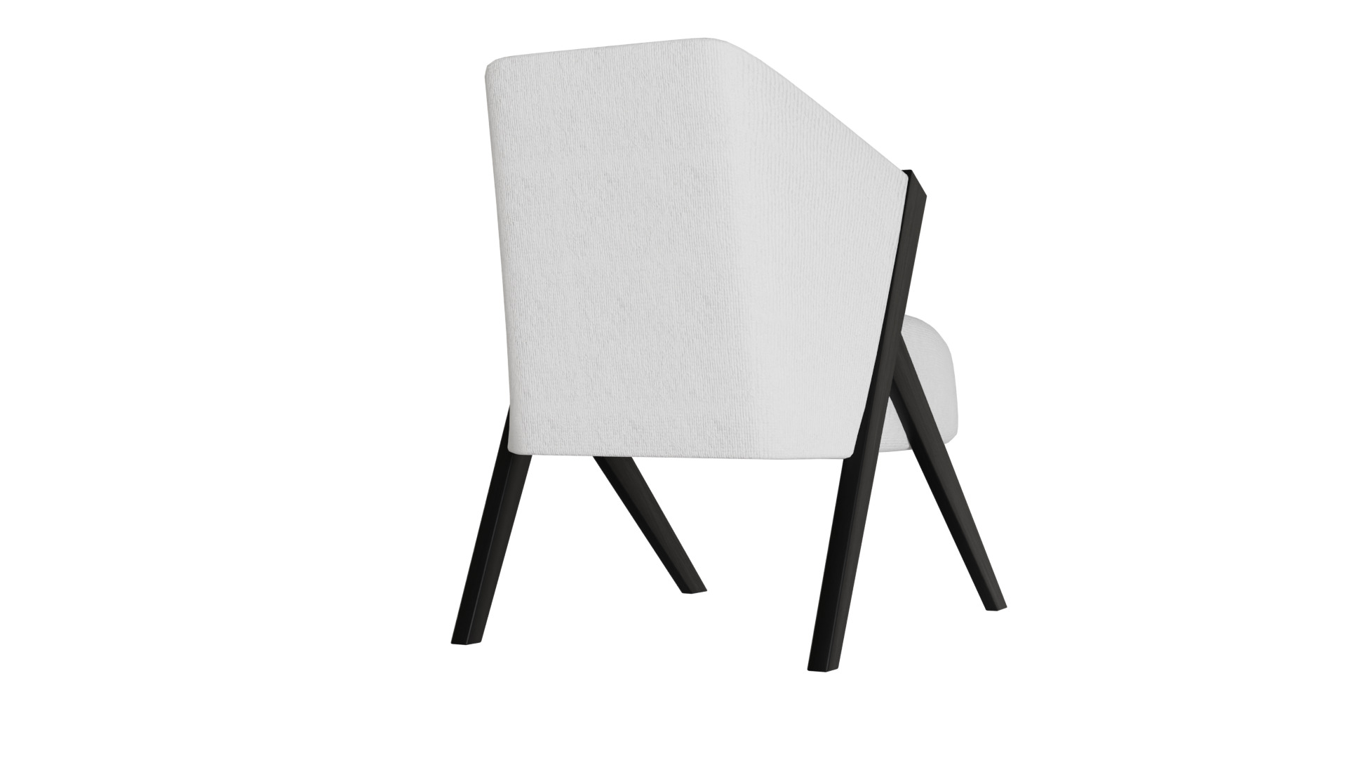 Fancy Chair Low-poly 3D model_26