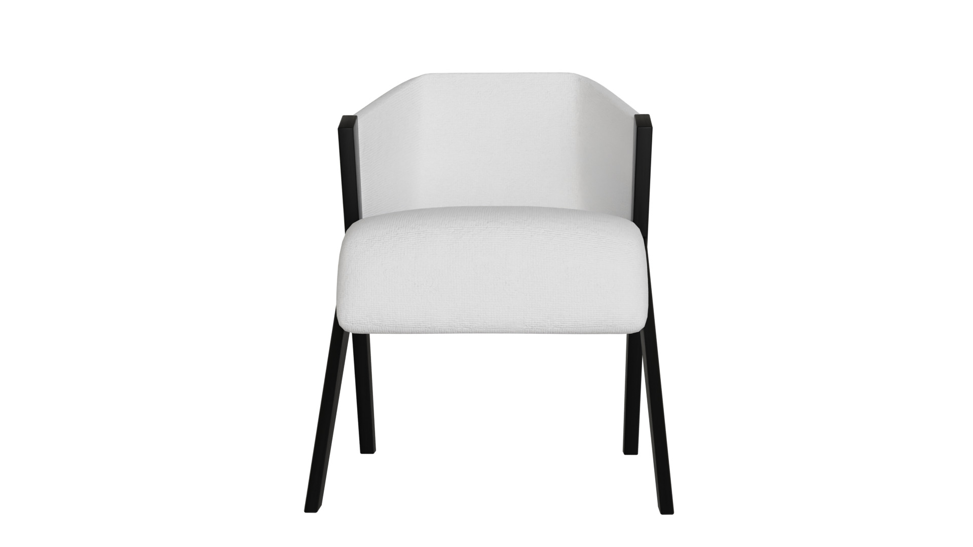 Fancy Chair Low-poly 3D model_11