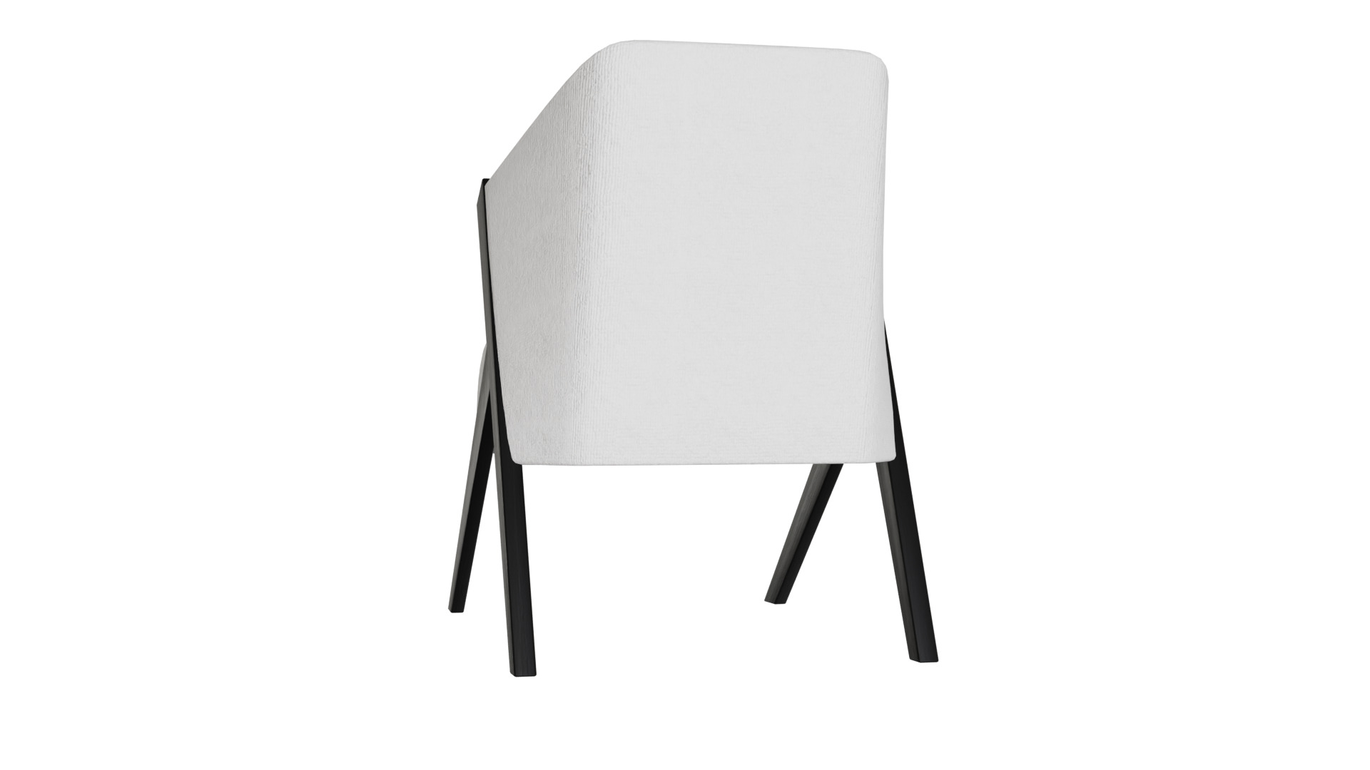 Fancy Chair Low-poly 3D model_30