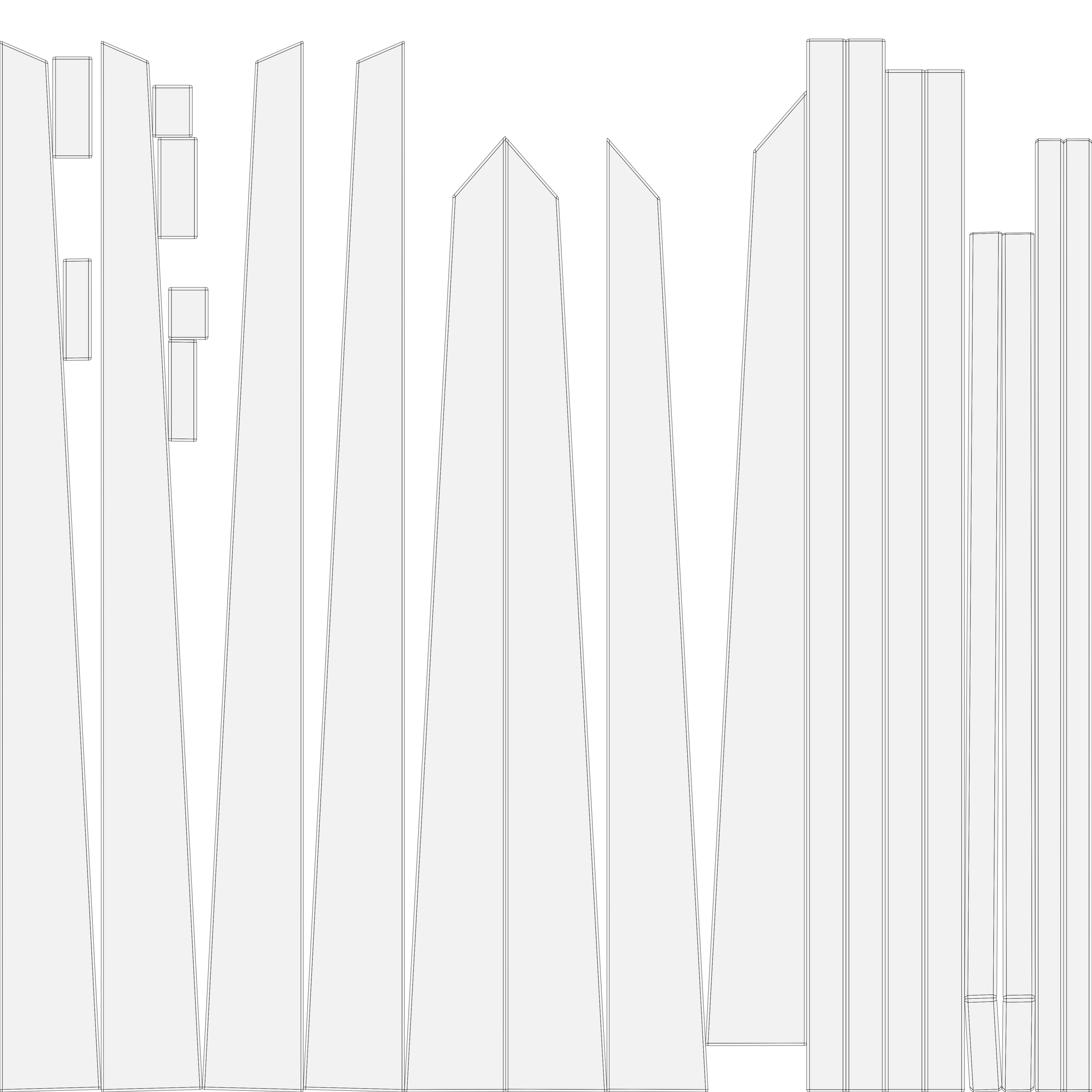 Fancy Chair Low-poly 3D model_43