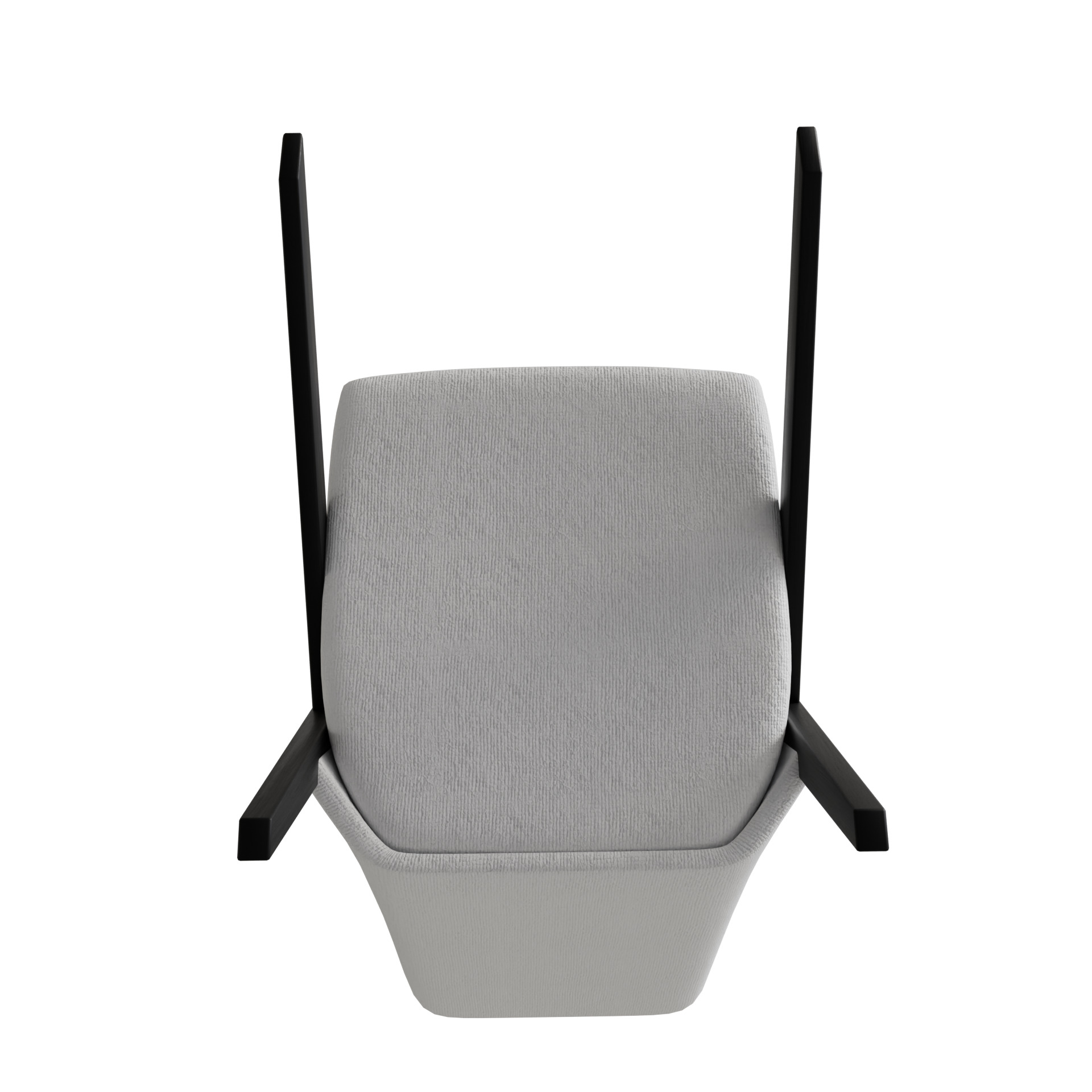 Fancy Chair Low-poly 3D model_4