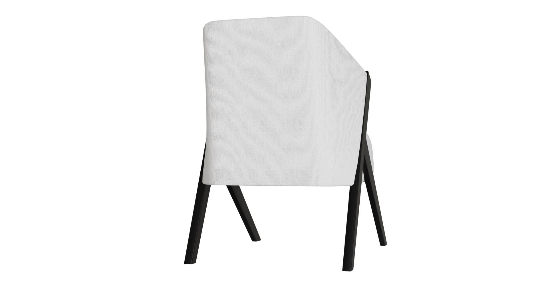 Fancy Chair Low-poly 3D model_27