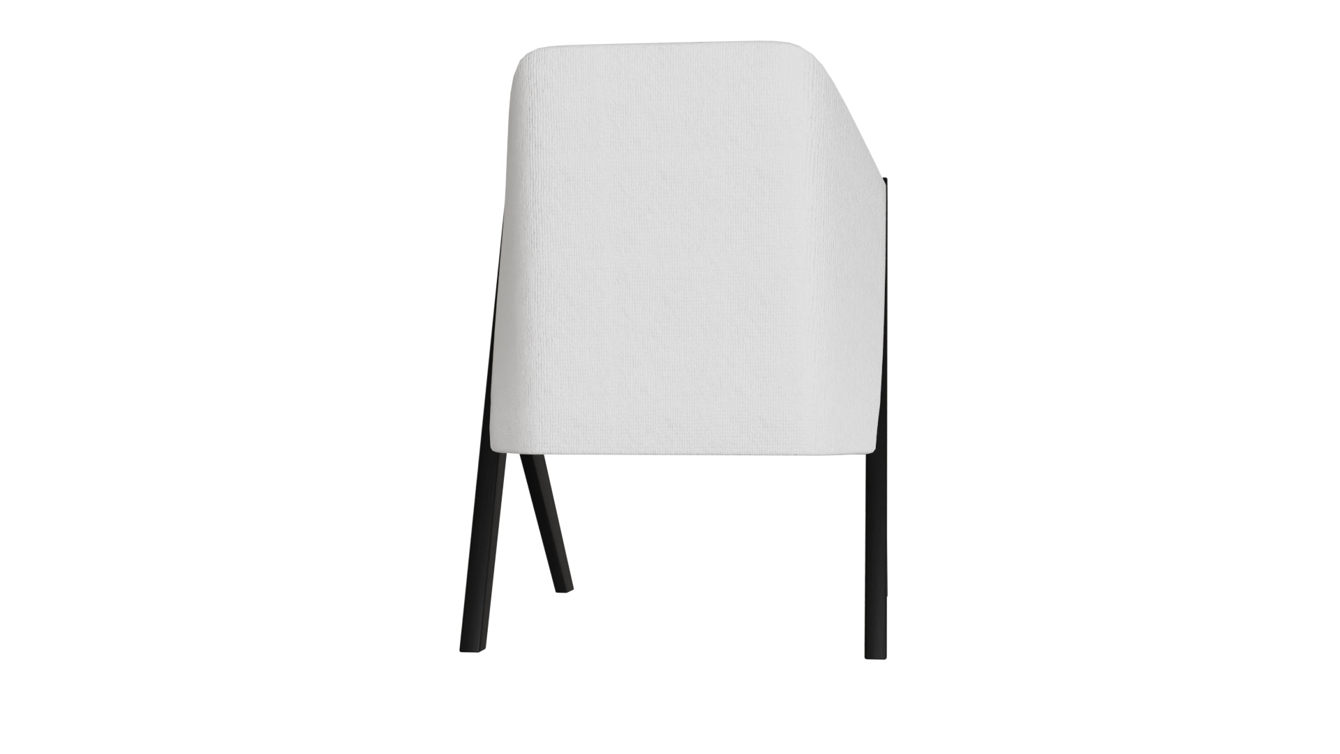 Fancy Chair Low-poly 3D model_28