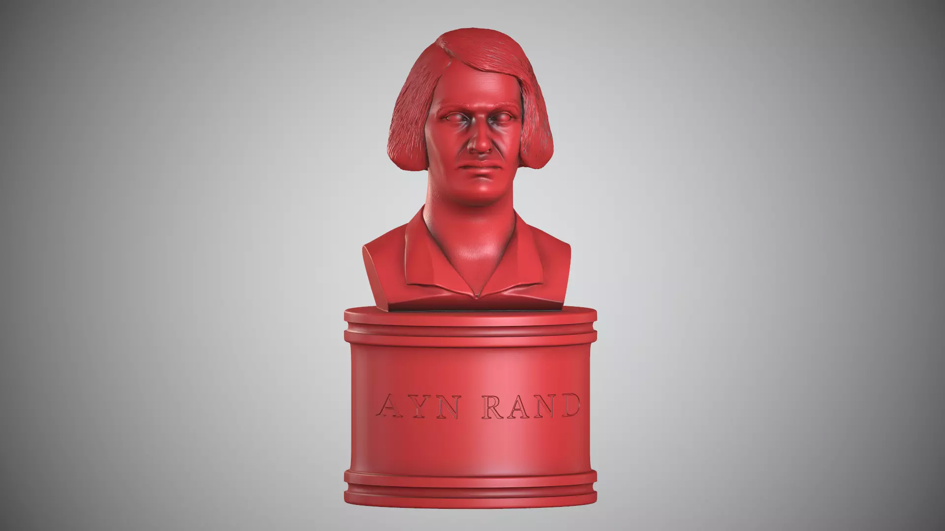 Ayn Rand 3D print model