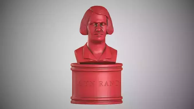 Ayn Rand 3D print model