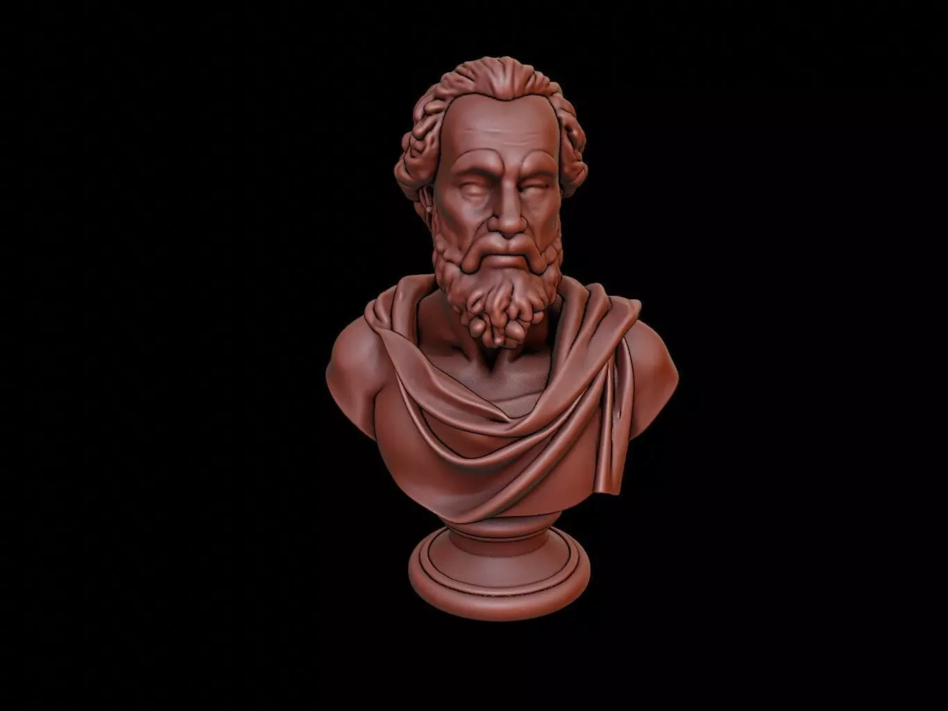 Amerigo Vespucci Bust 3D print model