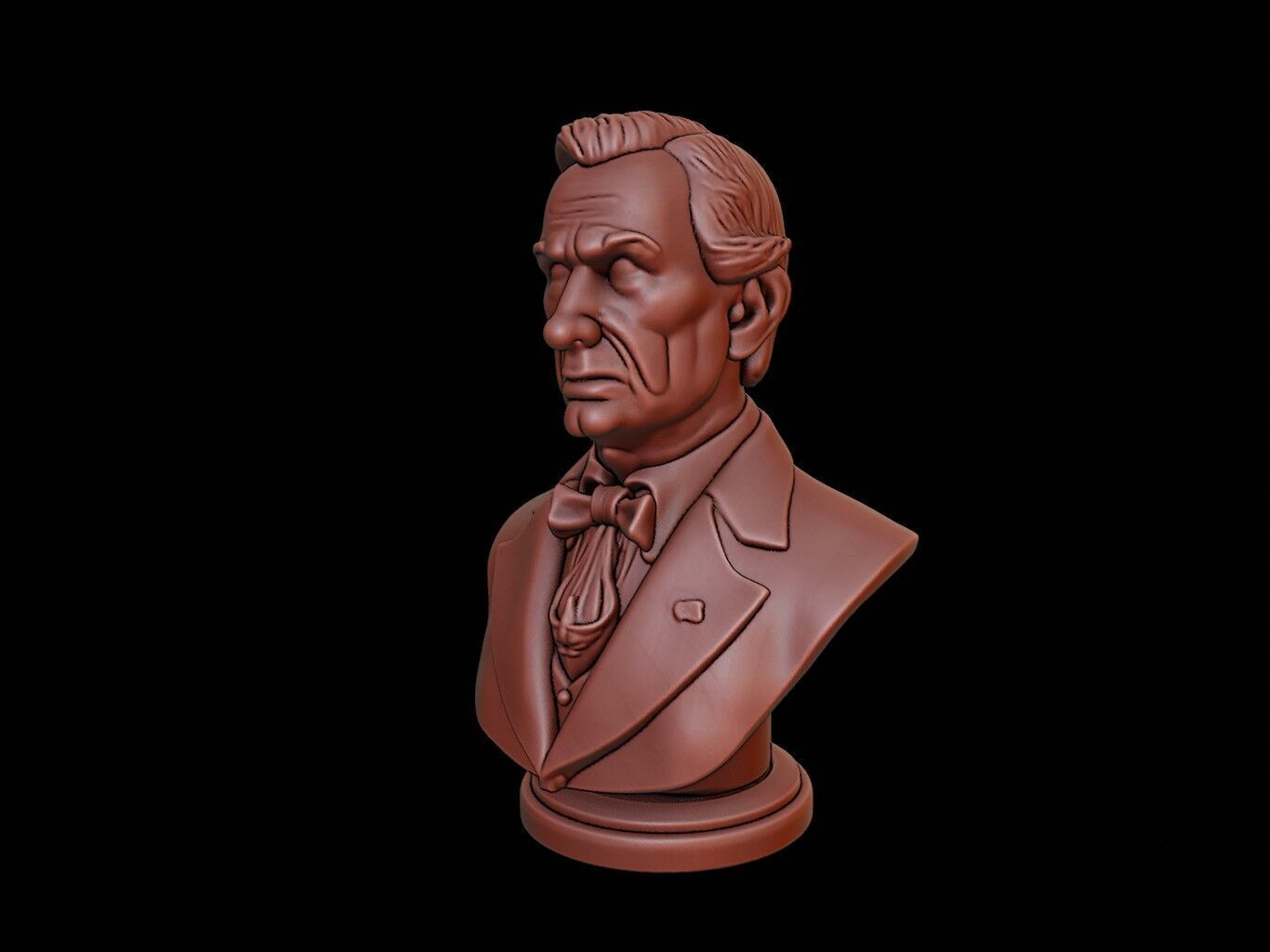 Andrew Johnson Bust 3D print model