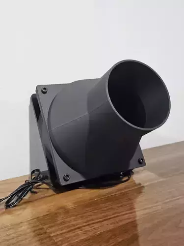 200mm PC Fan Duct Adapter Electronics Cooling and DIY Projects 