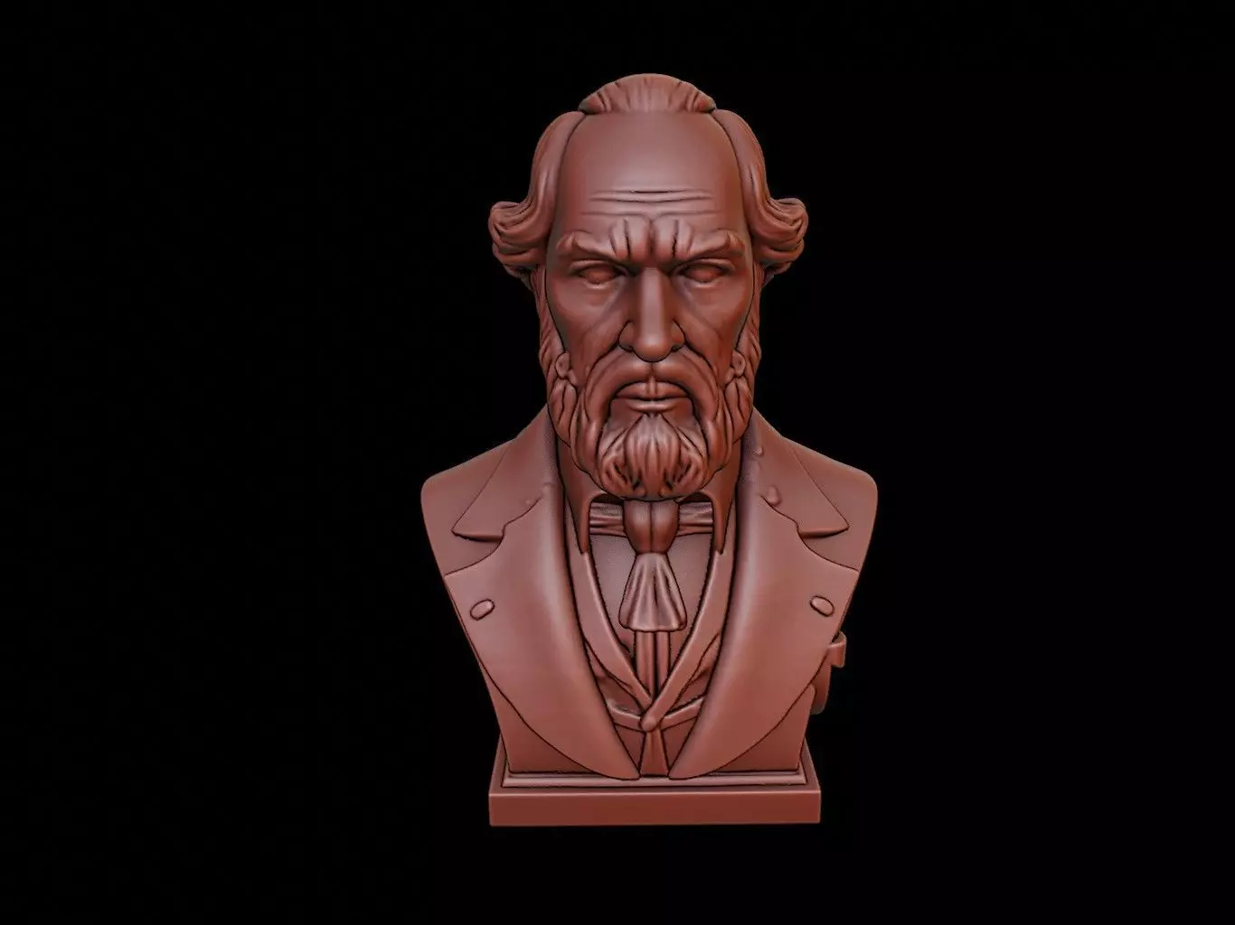 Benjamin Harrison Bust 3D print model