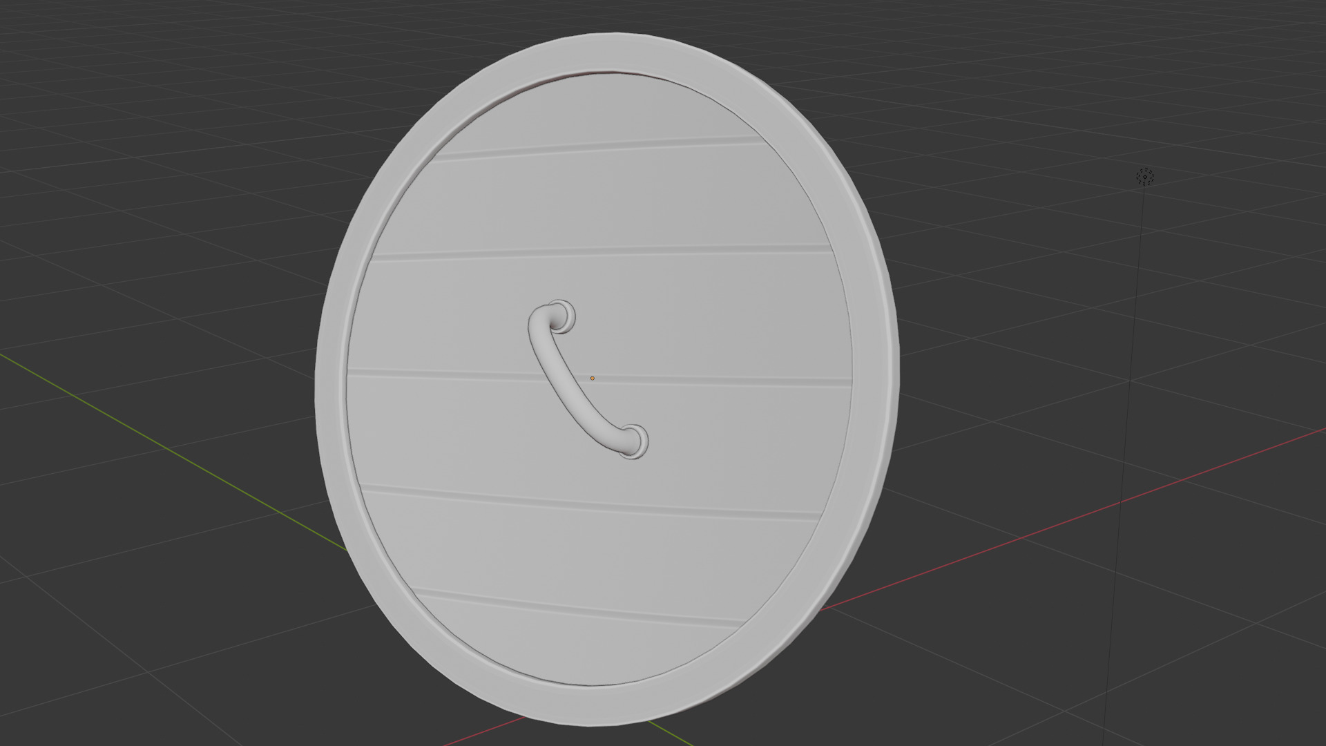 Knight Shield Free 3D Model Free low-poly 3D model_4