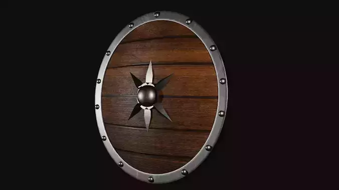 Knight Shield Free 3D Model