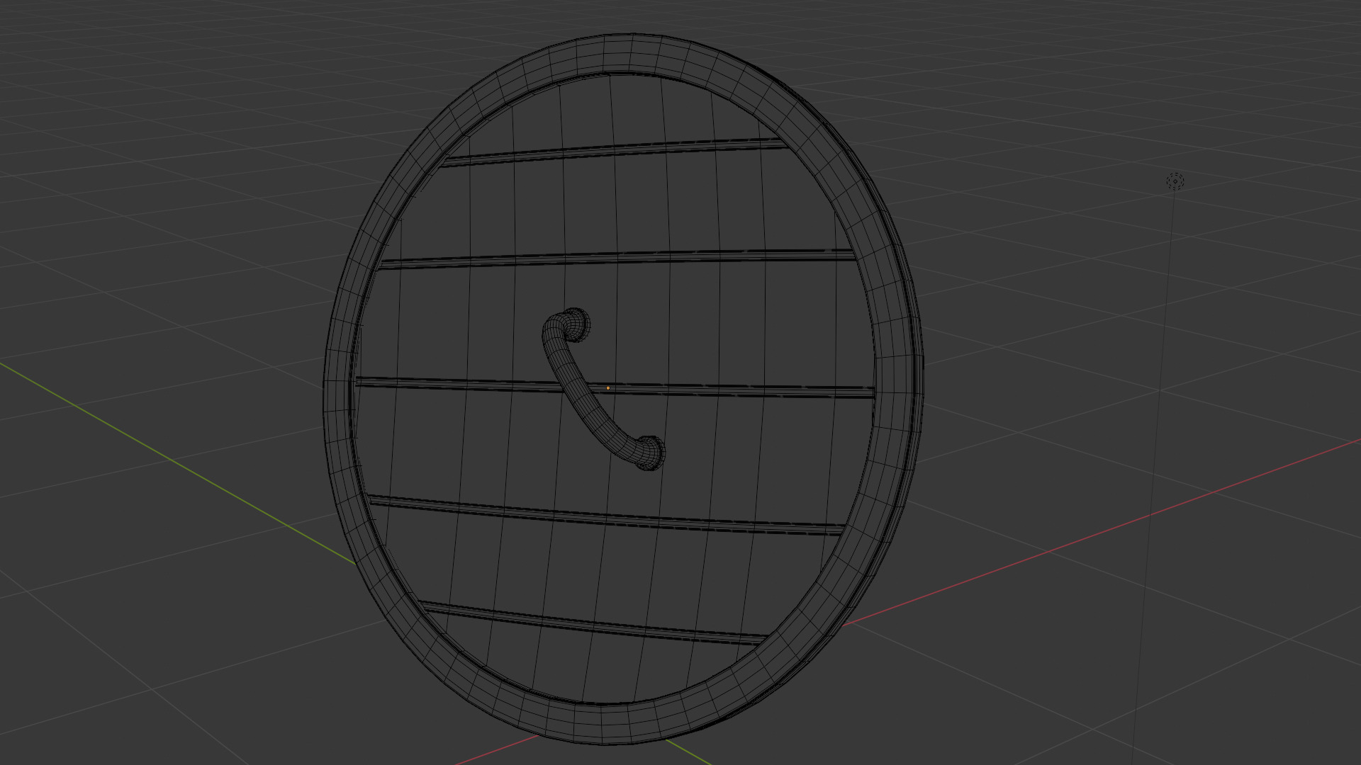 Knight Shield Free 3D Model Free low-poly 3D model_7