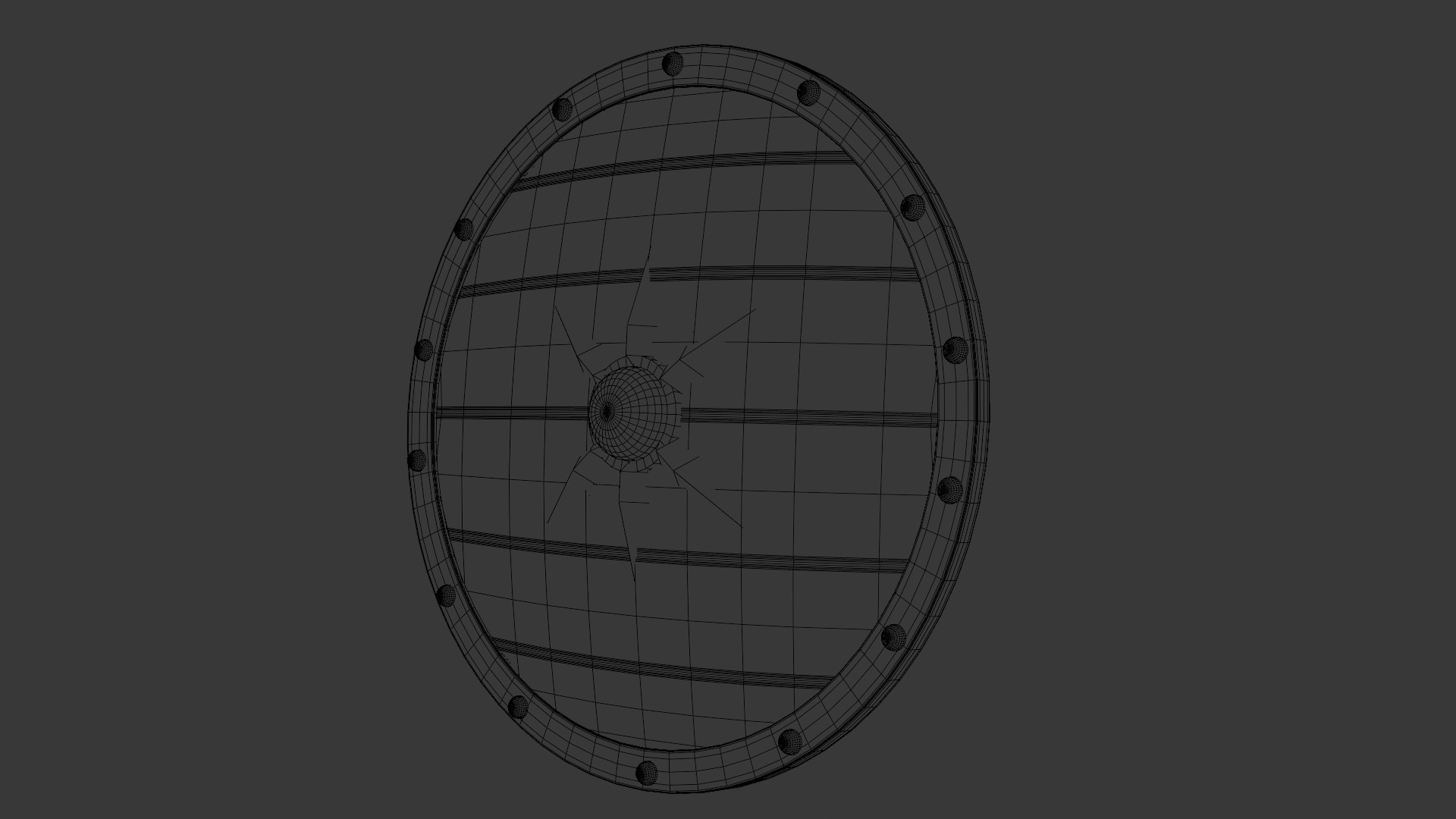 Knight Shield Free 3D Model Free low-poly 3D model_6