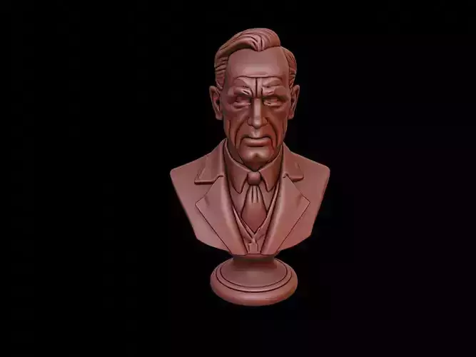 Calvin Coolidge Bust
