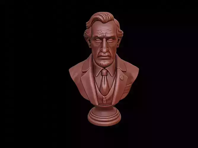 David Livingstone Bust 3D print model