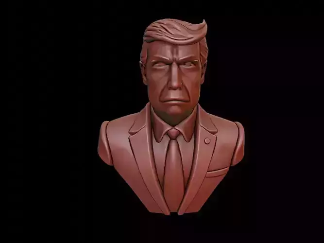 Donald Trump Bust