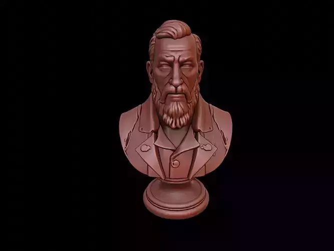 Ferdinand Magellan Bust 3D print model